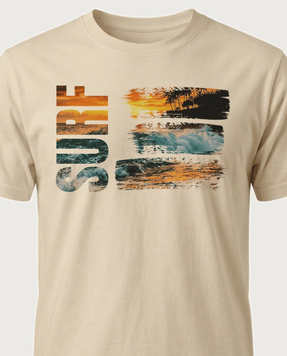 SURF knockout (3 bands) on a sand tee